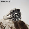 Gothic Vintage Eye Adjustable Open Rings For Men Women Punk Hip Hop Jewelry Couple Gift Party Rock - Image 1