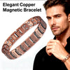 Retro Style Cross-shaped Full Magnetic Copper Bracelet, Dark Ghost Magnetic Stone Bracelet, Halloween/Christmas Jewe - Image 2