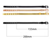 10pcs 8mm/10mm Stainless Steel Bracelet Bangles Wristband Accessory Fit Jewelry For Slide Letters Charms - Image 2