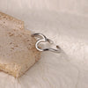 Stainless Steel Wave Rings for Women Gold Color Geometric Heart Rose Flower Wedding Ring Aesthetic Jewelry - Image 13