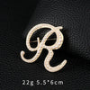 English Letters A K D Pearl Brooches Lapel Pins Female Corsage Jewelry Gifts for Women Accessories - Image 27