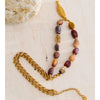 Stone Beads Chain Fish Pendant Necklace Ocean Series Stainless Steel Handmade Statement Jewelry Accessories - Image 4