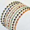 Small Gold Color Miyuki Beads Bracelet for Women Stone Faceted Beads Dainty Bracelets Adjustable Jewelry - Image 3