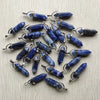 24pcs/lot Good Quality Assorted Stone Mixed Pillar Charms Chakra Pendants for Necklaces Making - Image 12