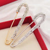 Personality Brooch Slim Waist for Women Pant Waist Reduction Full Zircon Pin Fixed Clothing Adornment Accessory Anti-emptied - Image 3