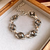 Retro Zircon Adjustable Bracelet Stylish Wrist Jewelry for Women - Image 6