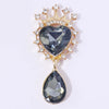Crystal Brooch 44 20mm 10Pcs Golden Pendant Accessories Wedding Invitation Holiday Creative Decoration - Image 10
