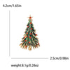 Christmas Rhinestones Star Tree Brooches for Women Unisex Classic Corsage Pins Office Party Friend Gifts Jewelry Accessories - Image 13