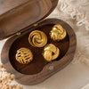 316L Stainless Steel Twisted Spiral Hollow Wide Band Open Ring Gold Plated Jewelry For Women Gift - Image 3