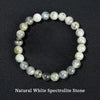 6 8 10mm Natural Stone Lapis Lazuli Amethyst Quartz Bead Bracelet Women Men Elastic Bracelet Jewelry Gift - Image 14
