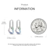 Silver Star Moon Bee Golden Earring For Women Sparkling Zircon Wedding Engagement Jewelry Gift - Image 5