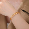 Stainless Steel Adinkra Symbols Open Cuff Bracelet Ring African Nyame Ye Ohene Duale Sankofa Gye Bangle for Women Men - Image 6