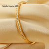 Classic Snake Chain Bracelets Women Gold Plated Stainless Steel Cuban Chain Bracelet Female Gifts Jewelry - Image 32