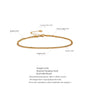 Double-Layer Stainless Steel Chain Anklet in Gold-Tone or Silver-Tone - Image 5