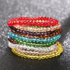 Shining Colorful Crystal Bead Bracelet for Women Handmade Adjustable Braid Rope Chain Bracelet Female Party Jewelry Gift - Image 2