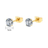 1 Pair Titanium 2/3/4/5mm CZ Stud Earrings 20G Minimalist Wedding Cartilage Helix Tragus Piercing Jewelry - Image 10