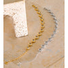 Stainless Steel Zirconia Round Chain Bracelet Bangle Prevent Allergy Metal Women Jewelry - Image 5