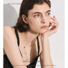 NiNice Stainless Steel Necklace Y-shaped Chain Octagonal Star Zircon Bracelet Foot Chain Design Gift - Image 4