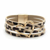 Handmade Star Pattern Imprint Hollow Charm Leather Bracelets for Women Multilayer Wrap Bracelet Bangle Unisex Jewelry Gifts - Image 11