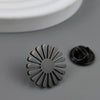 sunflower men's lapel pin, 316L stainless steelgold-plated badge, black brooch for suit accessories, gift for father - Image 5