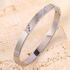 Zakol 5/1pcs Stainless Steel Bracelet With Shiny Zircon Stacking Jewelry Birthday Party Gift for Women - Image 12