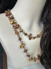 Bohemian Double-Layer Beaded Necklace with Irregular Stone Beads and Long Sweater Chain - Image 22