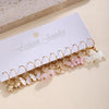 Multi-Pair Cute Charm Hoop Earrings, Butterfly Heart Bear Bow Design for Women - Image 7