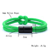 Creative Bicolor Bracelet Men Attract Strong Magentic Braclet Ukraine Brazil Flag Colors Braslet Pulseira Tela Jewelry - Image 4