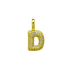 Stainless Steel Gold Plated 26 Letters Name Necklace Zircon Pendant Necklace - Image 30