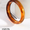 Acrylic Resin Geometric Bracelets for Women Minimalist Chic Irregular Marbling Round Cuff Bangle Party Jewelry Gift - Image 2