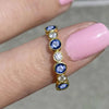 Round Cubic Zircon Promise Rings for Women Novel Accessories Wedding Rings Silver Color/Gold Color Jewelry - Image 8