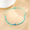 Layered Beach Beaded Rope Chain Anklets, Bohemian Natural Sea Turtle Foot Bracelet For Women, Charms Jewelry Accessories - Image 6