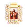 Bohemian Style Colourful Seed Glass Beads Charm Pendant, Religious Jesus Virgin Mary Jewelry Necklace Bracelet Supply - Image 27