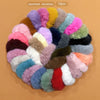 10 colors randomly selected, simple and versatile plush hair rings suitable for daily hair accessory use - Image 3