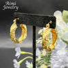 Gold Plating Classic Jewelry Set for Women Large Circle Earring Pendant Dubai Wedding Anniversary Accessories Gift - Image 4