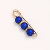 Pearl Brooch Clip with Floral and Colorful Stone Options - Image 8