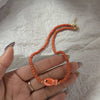 Ceramic Fish Charm Necklace with Colorful Beads in a Choker Style - Image 10