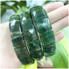 Stone Lapis Lazuli Tiger Eye Agate Morgan Faced Square Elastic Bracelet for Men and Women Charm Jewelry - Image 10