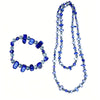 Bohemian Double-Layer Beaded Necklace with Irregular Stone Beads and Long Sweater Chain - Image 24
