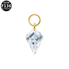High-quality ASTM Titanium Classic Pear-cut Zirconia Accessory Charm Earrings Jewelry Items - Image 12