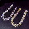 Hip Hop Iced Out Chunky Cuban Chain Anklets For Women Rhinestone Link Ankle Bracelet Beach Barefoot Jewelry - Image 2