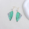 Fantasy Multicolor Rainbow Gradient Painting Resin Butterfly Wings Simulated Pearl Long Drop Earrings for Women Jewelry - Image 11