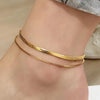 Stainless Steel Delicate Anklet for Women Gold Color Chain Anklet Bracelets on The Leg Do Not Fade Anklet Jewelry Women - Image 5