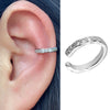 1Pc Hollow Geometry Rainbow CZ Cuff Wrap Clip On Earrings Women Girls Climber Ear Cartilage Bone Clips Fake Earring Non Piercing - Image 8
