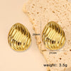 Stainless Steel Starfish Tree of Life Drop Stud Earrings for Women Shell Shape Ginkgo Leaf Female Earring Jewelry Gift - Image 24
