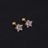 Helix Piercing Star Earrings Women 1pc Zircon Lobe Rook Piercing Tragus Daith Cartilage Ear Jewelry Body Accessories - Image 4