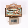 Bohemian Beaded Bracelet Set with Colorful Strand Styles - Image 6