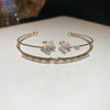 Zircon Bow Cuff Bracelet for Women Korea Charm Bracelet Personality Wedding Dainty Accessories - Image 20