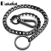 42CM Long Metal Keychain Wallet Belt Chain Rock Punk Trousers Hipster Pant Jean HipHop Jewelry Men's Key Ring Chain - Image 1