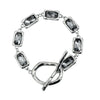 Dark Style Geometric Square Black Crystal Necklace Women's Accessories - Image 7